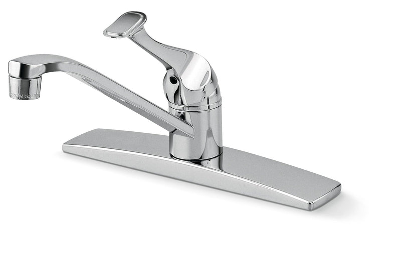 Danze Single Handle Metal Lever Kitchen Faucet, Chrome U3