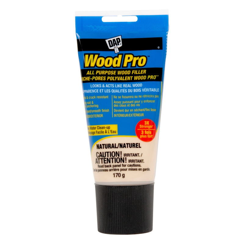 DAP WOODPRO All Purpose Wood Filler, Natural, 170-g U0