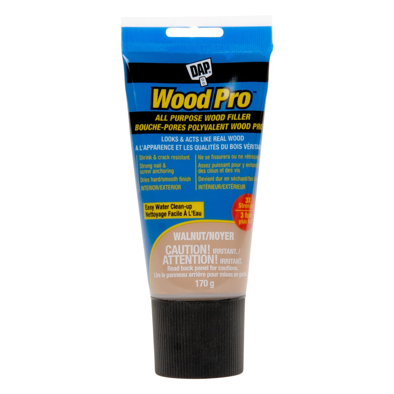 DAP WOODPRO All Purpose Wood Filler, Walnut, 170-g S8