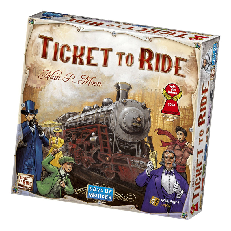 Days Of Wonder Ticket To Ride, Railway Train Adventure Family Board Game Set, Ages 7+ A8