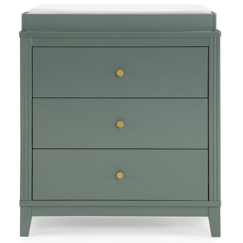 Delta Eloise 3-Drawer Dresser with Changing Top, Grassy Glen E0
