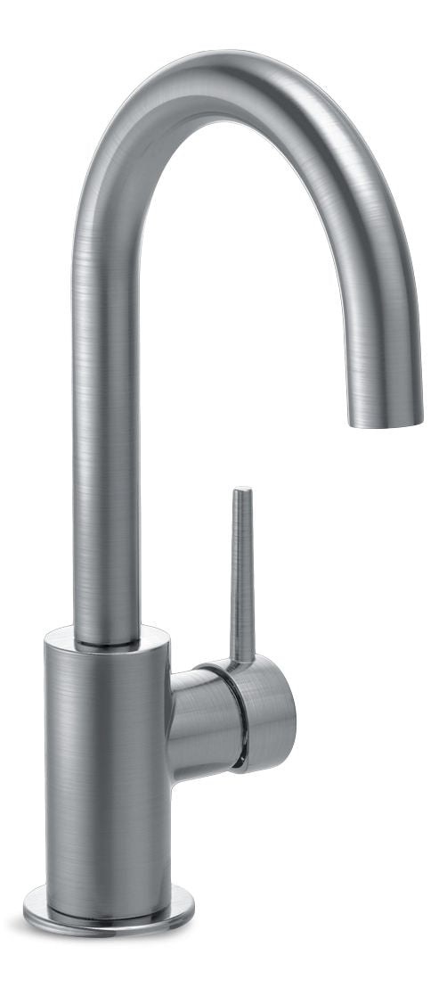 Delta Faucet Trinsic Single Handle Bar/Prep Kitchen Faucet, Arctic Stainless Steel Z9