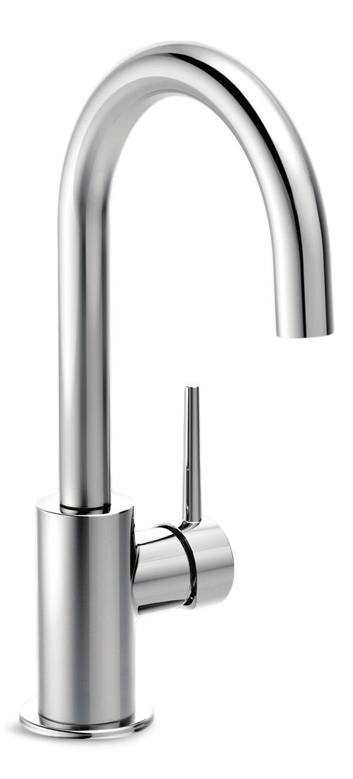 Delta Faucet Trinsic Single Handle Bar/Prep Kitchen Faucet, Chrome J2