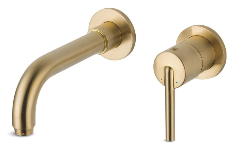 Delta Trinsic 1-H Wall-Mount Lav Faucet Trim, Champagne Bronze S4