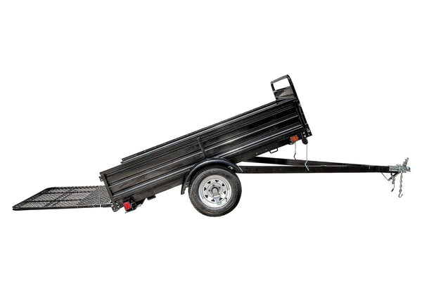 Detail K2 Mighty 5x7 Multi-Utility Boxed Trailer with Drop Down Gate X3