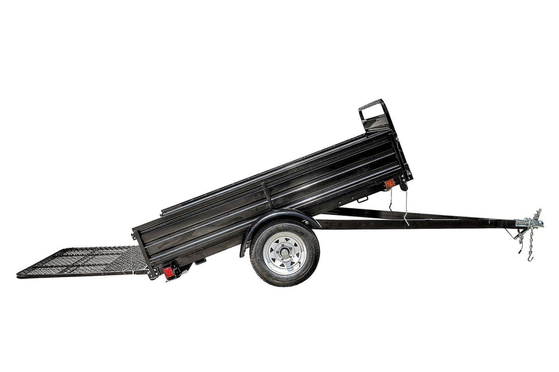 Detail K2 Mighty 5x7 Multi-Utility Boxed Trailer with Drop Down Gate X3
