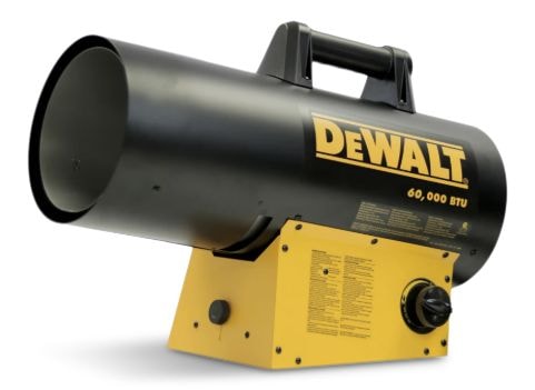 DEWALT 60,000-BTU Lightweight Propane Forced Air Heater M8