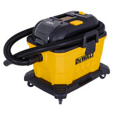 DeWalt AC/DC Poly Dry/Wet Vacuum, Water-Resistant Off/Eco/Max Switch, 34-L