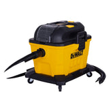 DeWalt AC/DC Poly Dry/Wet Vacuum, Water-Resistant Off/Eco/Max Switch, 34-L