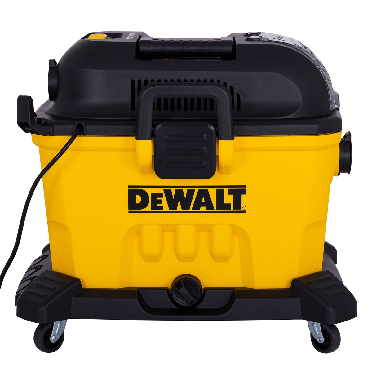 DeWalt AC/DC Poly Dry/Wet Vacuum, Water-Resistant Off/Eco/Max Switch, 34-L