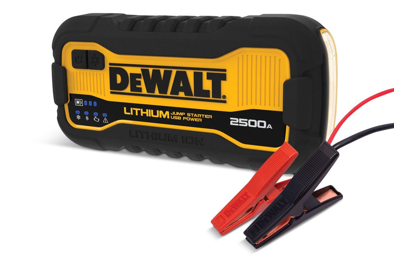 DEWALT DXAELJ25CA Lithium Booster Pack/Jump Starter with USB Power Bank, 2500A N3