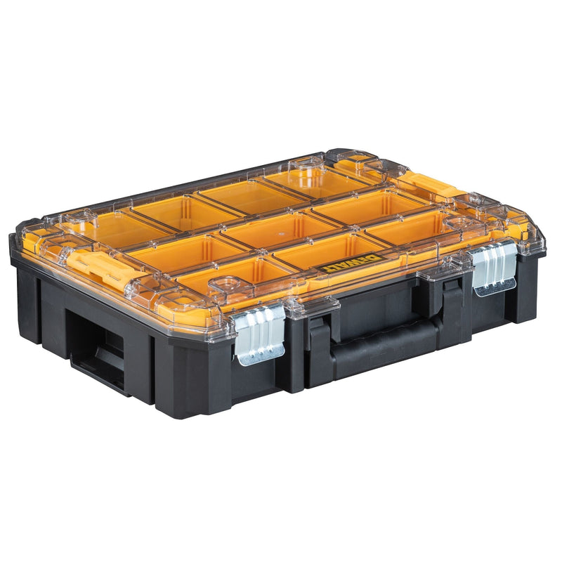 Dewalt TSTAK Stackable Organizer with Clear Lid, 44-lb C9