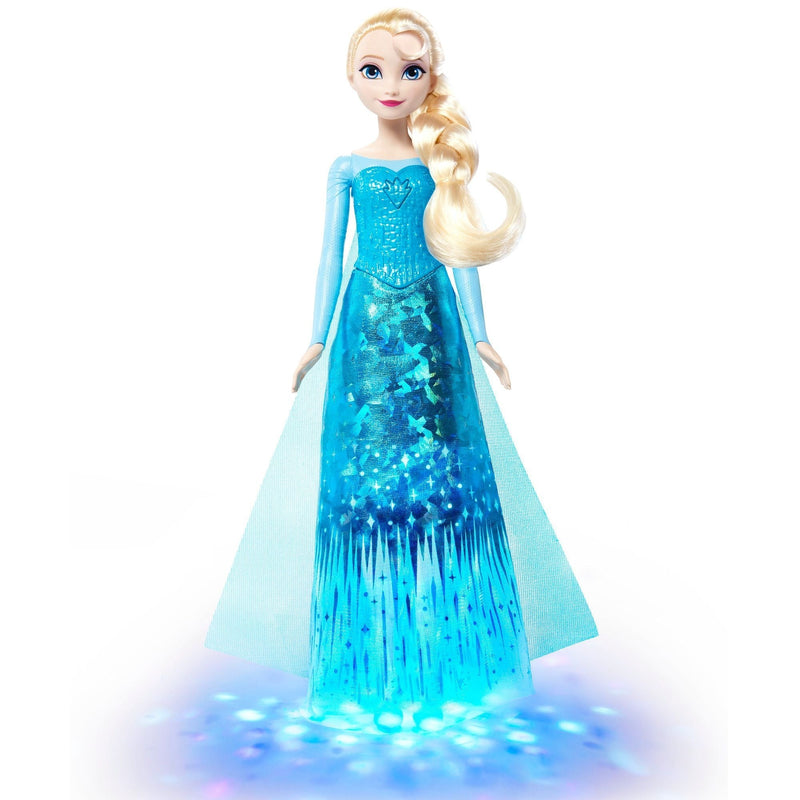 Disney Frozen Elsa Ice Powder Feature Doll O0
