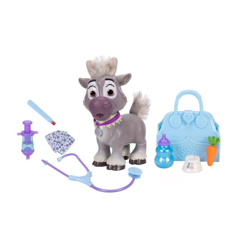 Disney Frozen Young Sven Interactive Care Kit with Reindoor Toy and Accessories F1