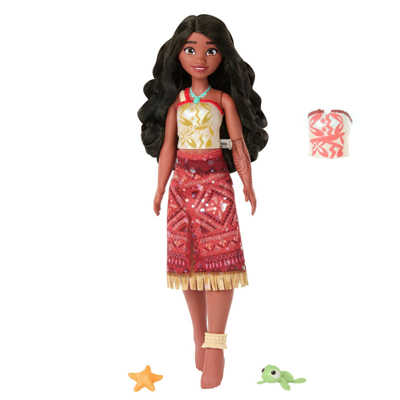 Disney Princess Moana 2 Swimming Tautai Moana Fashion Doll for Ages 4+ P9