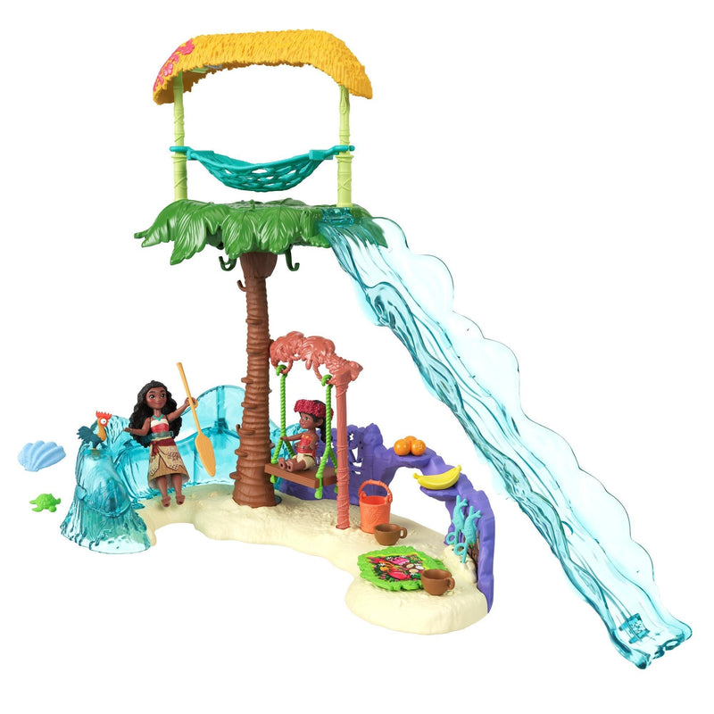 Disney Princess Moana's Island 5-Area Adventure Playset for Ages 4+ V5