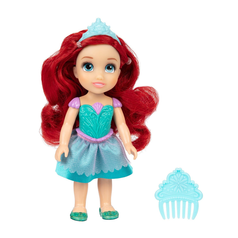 Disney Princess Petite 6-in Dolls, Assorted Styles, Ages 3+ B5