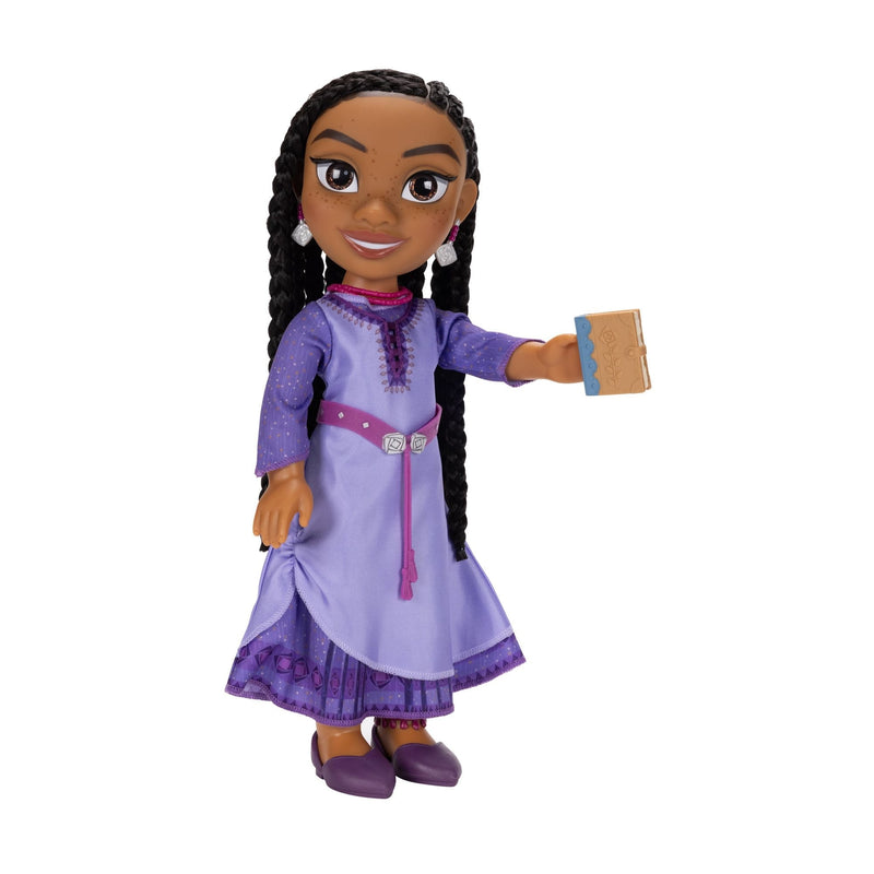 Disney Wish Asha Core Collectible Doll, Large 14-in Toy Figure for Kids, Ages 3+ S6