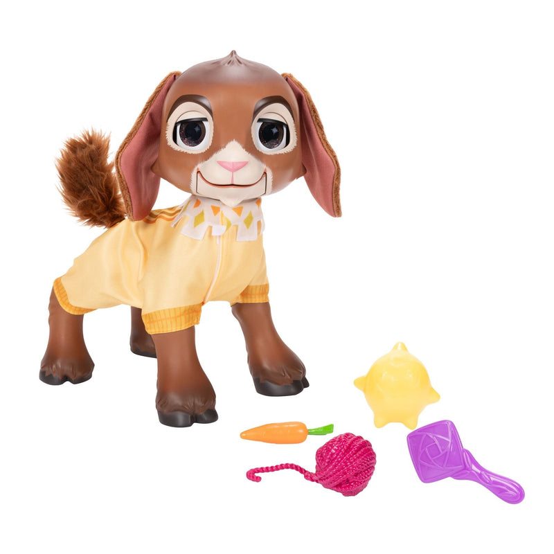 Disney Wish Magical Movable & Talking Valentino & Star Set with Sounds, Large Interactive 12-in Toy Figure for Kids, Ages 3+ T6