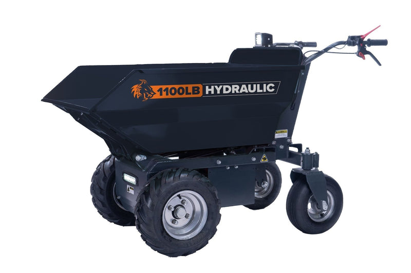 DK2 POWER by Marlon 1100 lb Self-Drive Electric Dump Cart I9