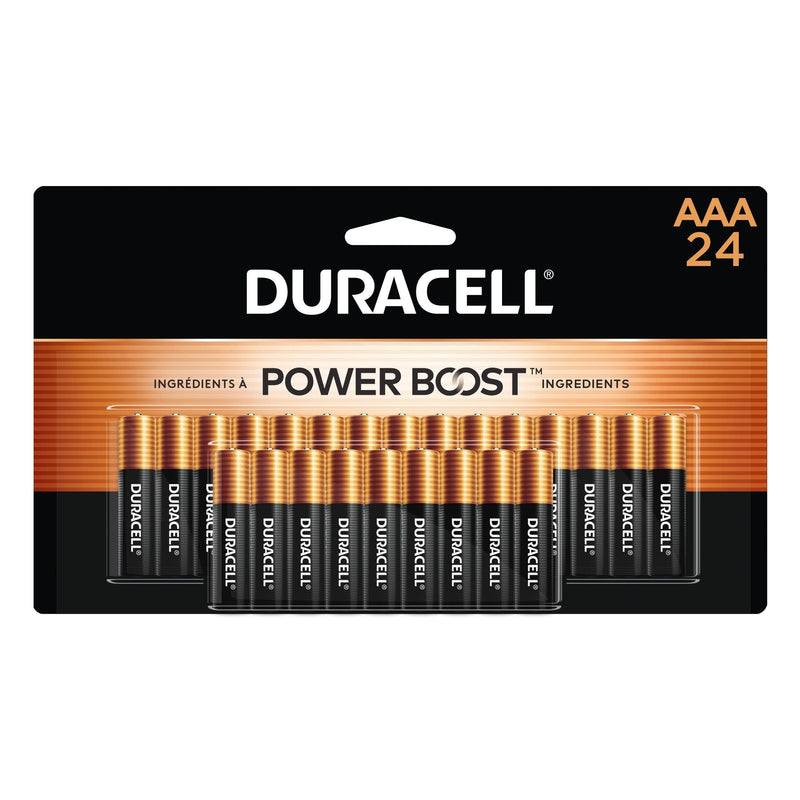 Duracell Coppertop AAA Batteries, Alkaline, 24-pk D1