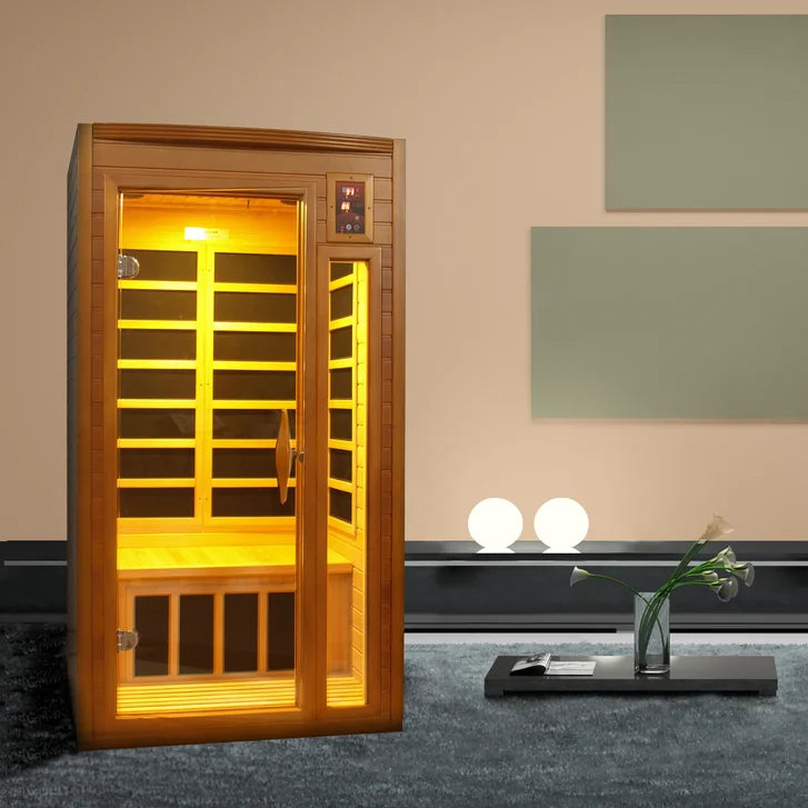 Dynamic Saunas Barcelona 1- to 2-person Infrared Carbon Sauna Z3