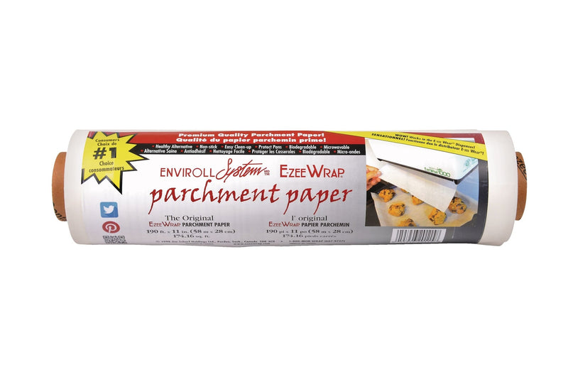 E-Zee Wrap Parchment Paper, 190-ft Roll, for Baking & Cooking C9
