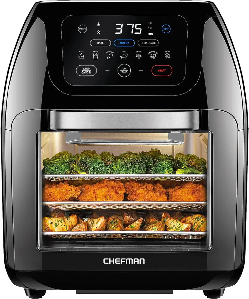 CHEFMAN Multifunctional Digital Air Fryer Rotisserie, Dehydrator, Convection Oven R1