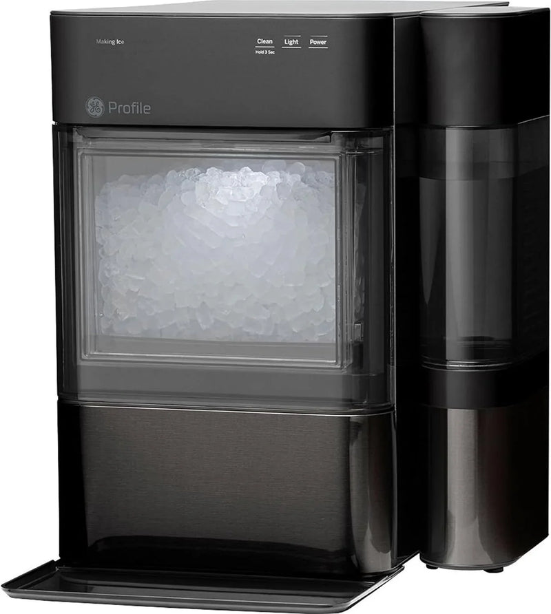 Opal 2.0 with 0.75 Gallon Tank, Chewable Crunchable Countertop Nugget Ice Maker, Scoop included, 38 lbs in 24 hours, Pellet Ice Machine with WiFi & Smart Connected, Stainless Steel V9