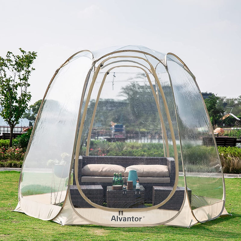 Bubble Tent Pop Up Gazebo, 8-10 Person Igloo Dome Garden Patio Canopy Shelter E1