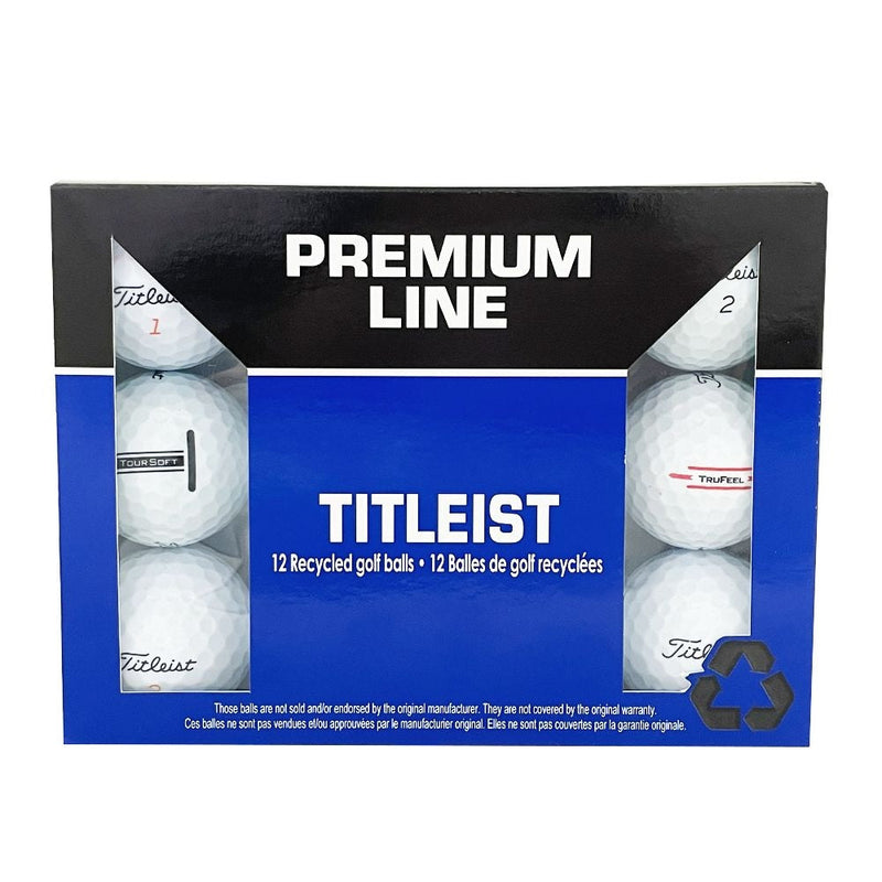 Eagle Premium Line Titleist Recycled Gold Balls, White, 12-pk B4