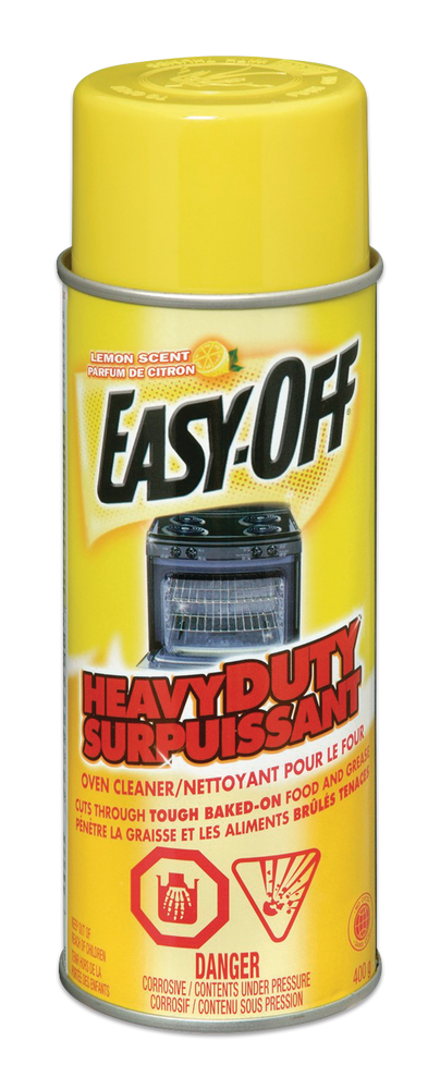 Easy Off Heavy-Duty Oven Cleaner Spray, Lemon Scent, 400-g J5