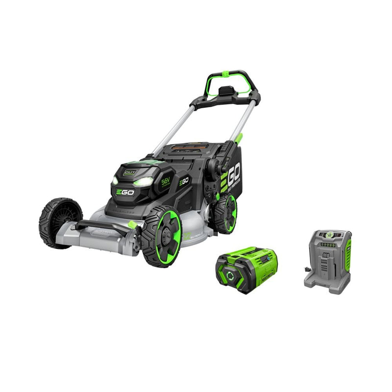 EGO POWER+ 1100 Series Mower 22" Aluminum Deck Select Cut Self-Propelled with 10.0Ah Battery& 700W Turbo Charger F7