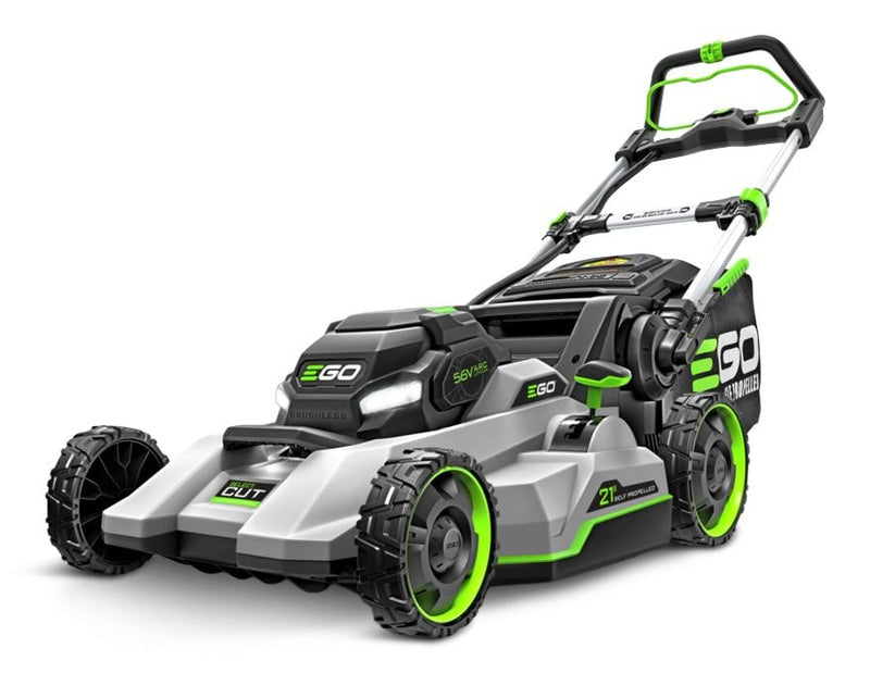 EGO POWER+ 56V Brushless Cordless 21-in Self-Propelled Lawn Mower, Includes (1) 7.5Ah Battery and (1) 550W Rapid Charger, LM2135SP A8