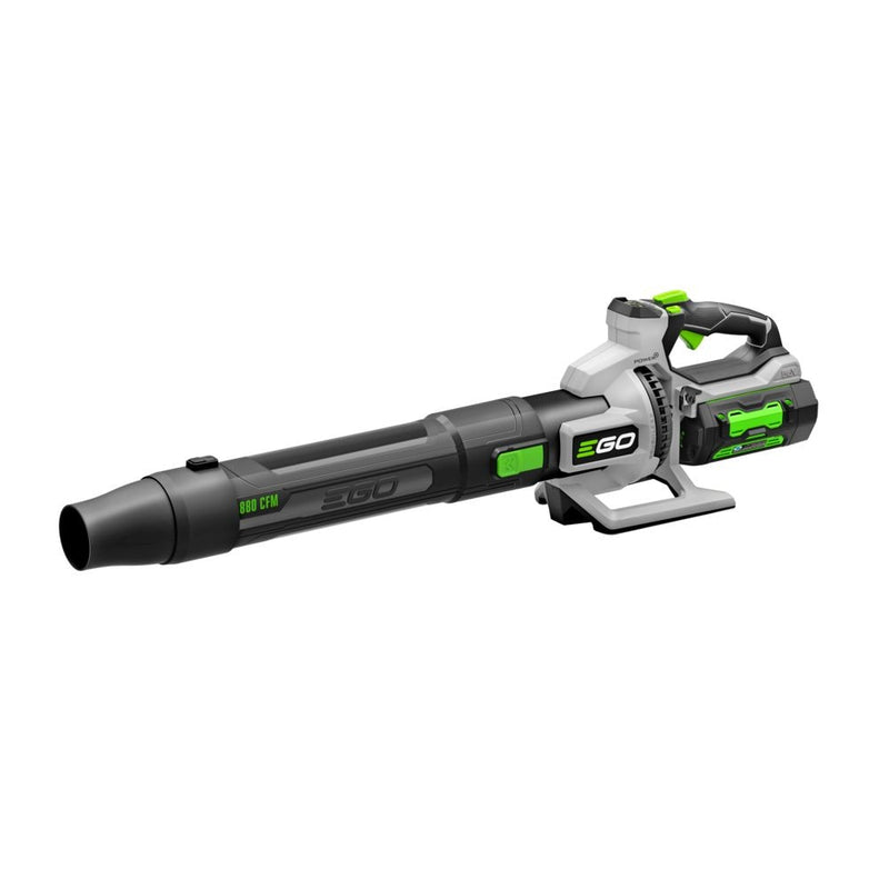 EGO POWER+ 56V Brushless Cordless 880 CFM Carbon Fiber Leaf Blower Kit with (2) 4Ah Batteries and 320W Charger, LB8803-2 W6