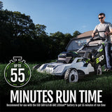 EGO POWER+ 56V Cordless 21-in Push Lawn Mower with (1) 6.0Ah Battery and (1) 320W Charger, LM2114