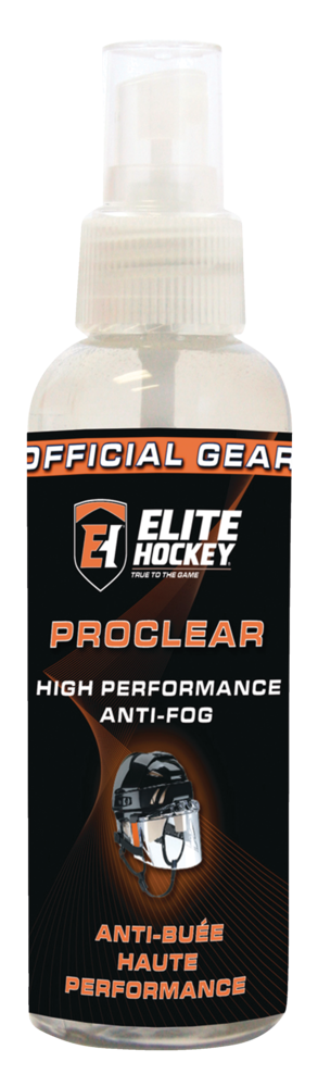 ELITE Hockey Proclear High Performance Visor/Mask Anti-Fog Spray, 140-ml Z3