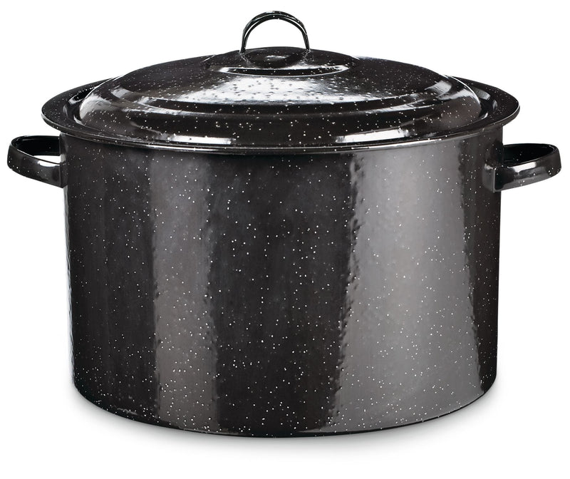 Enamel Coated Carbon Steel Canning Pot, 17-L P7