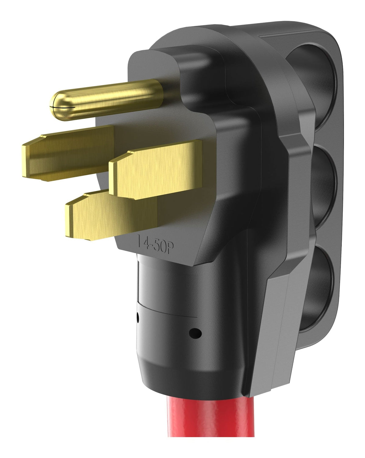 Energizer 50A 25-ft Single-Outlet RV & EV Extension Cord, Red
