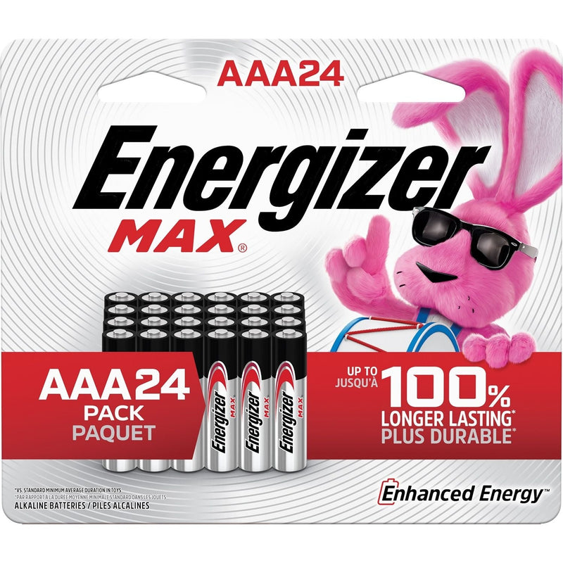 Energizer Max Alkaline AAA Batteries, 24-pk U0