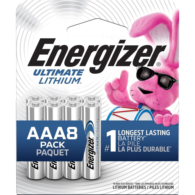 Energizer Ultimate Lithium AAA Batteries, 8-pk D8