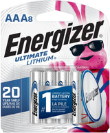 Energizer Ultimate Lithium AAA Batteries, 8-pk