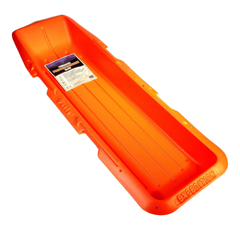 ERA Pro Expedition Heavy Duty Multi-Functional Snow Sled, Orange, 60-in C4