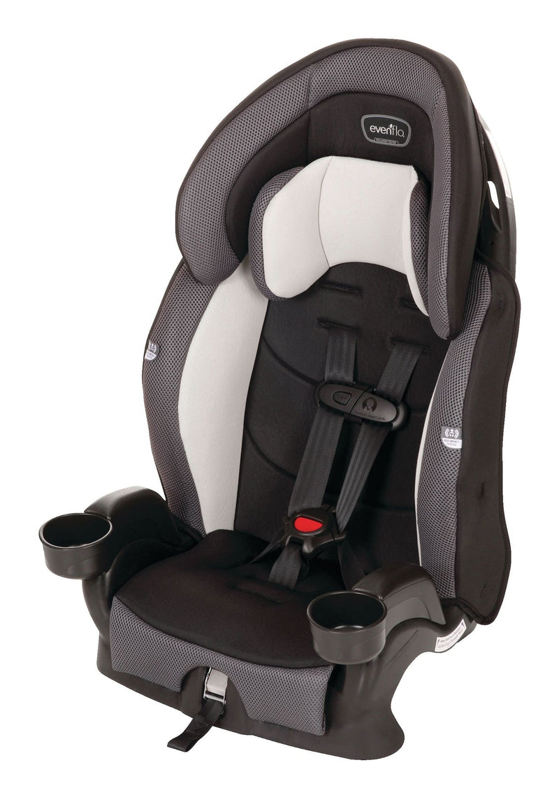 Evenflo Chase Plus 2-in-1 Booster Car Seat with Multi-Position Buckle, Assorted X2