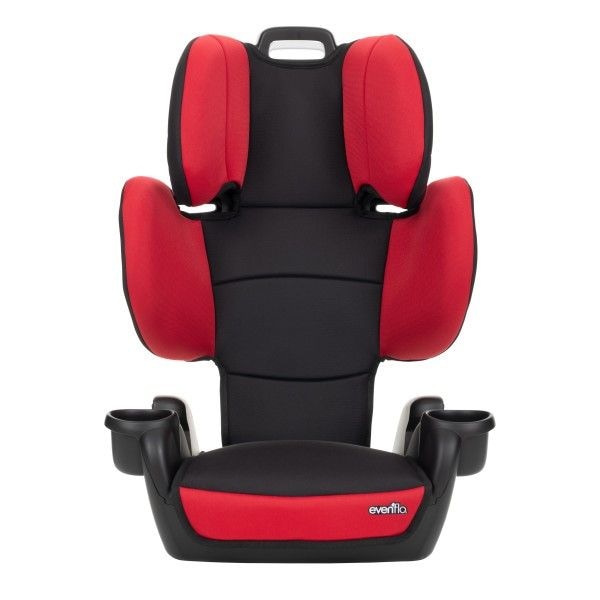 Evenflo Go Time Sport High Back Booster Seat, Vail Red M6