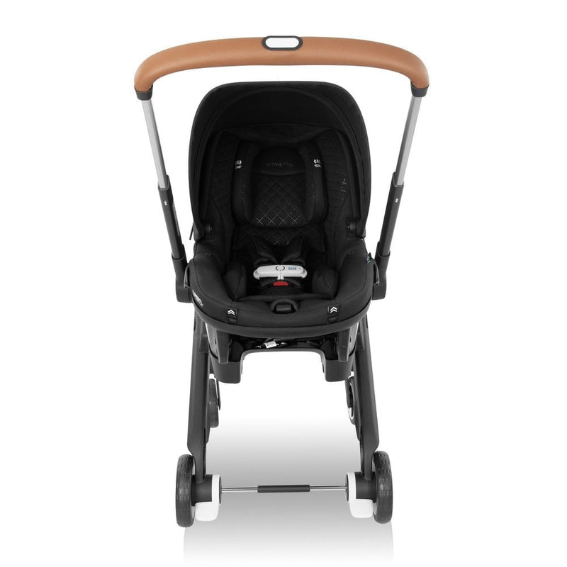 Evenflo Gold Shyft DualRide Travel System (Green and Gentle), Black K7