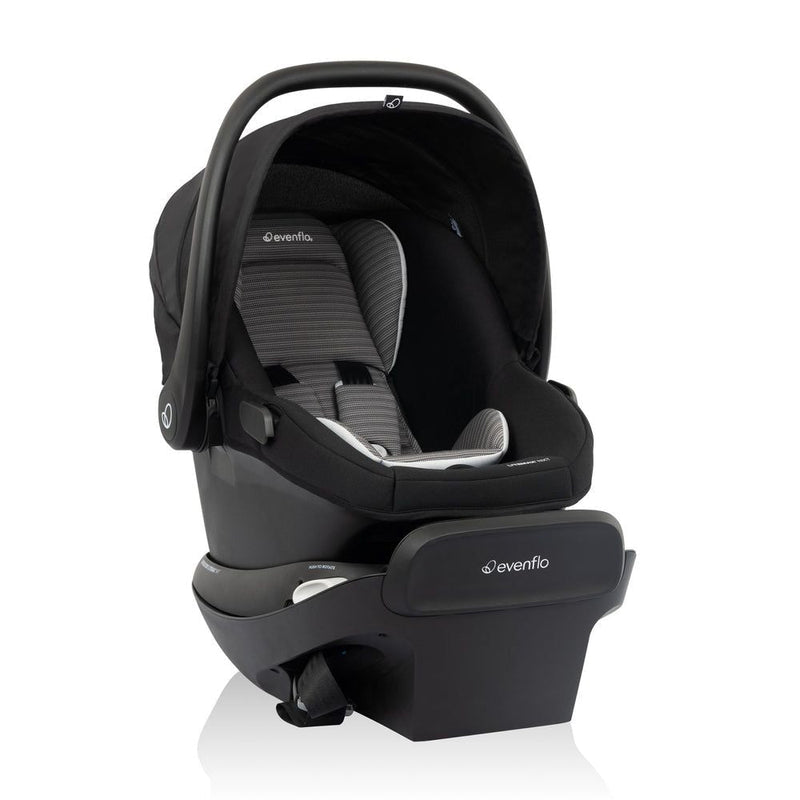 Evenflo Revolve180 LiteMax NXT Rotational Infant Car Seat, Grey V8