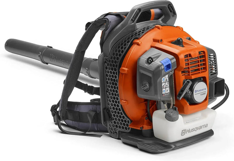 Husqvarna 150BT Gas Backpack Leaf Blower, 51cc 2.16HP, 765CFM 270MPH, Ergonomic Design Y2