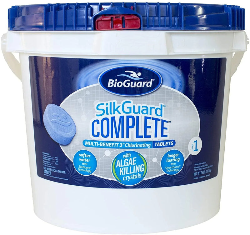 BioGuard SilkGuard Complete 3′′ Chlorinating Tabs (25 lb) U5