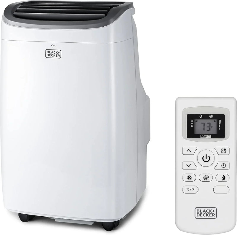 BLACK DECKER 8,000 BTU Portable Air Conditioner up to 350 Sq.ft with Remote Control A9